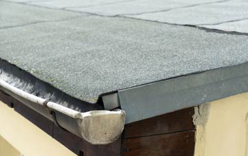 repair or replace Aspall flat roofing?